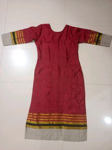 Long Kurti And Dupatta Set