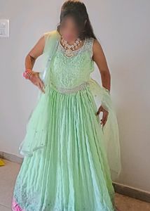 Mint Green Lehenga Choli 😻