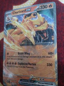 Limited edition Legendary Charizard EX card