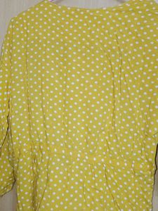Yellow Polka Dot Top