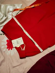 Madame Red Trousers