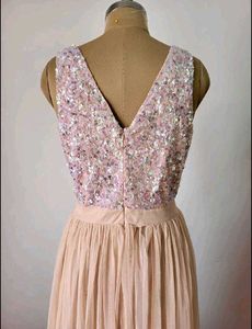 Sequin Embellished Gown