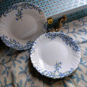 Luminarc Opalware Quarter Plates (Set Of 2)