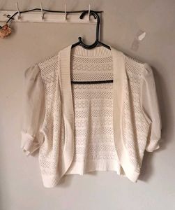 Crochet Knit Cardigan