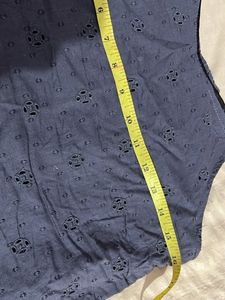 Embrodered Crop Top