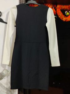 Chic Colorblock Mini Dress