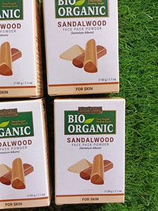 Indus Valley Bio Organic Sandalwood Face Pack