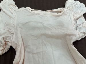 Cute &#39;Alice in Wonderland&#39; baby pink peplum top