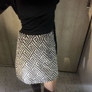 Black &amp; White Skirt☆