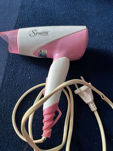 Shinestar Hair Dryer - Pink &amp; White