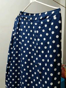 Blue Polka Dot Dress