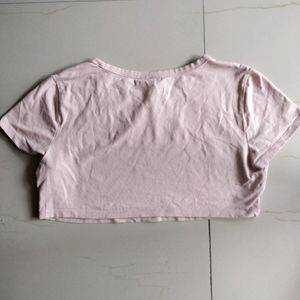 H&amp;M Peach Crop Top 🎀