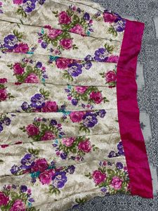 Floral Print Skirt