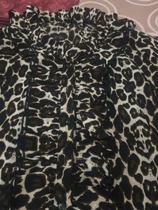 Animal Print Top