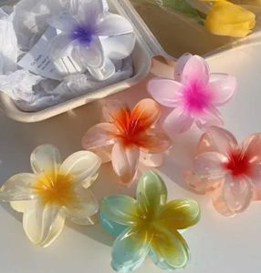 Flower Hair Clips - 6 Pcs