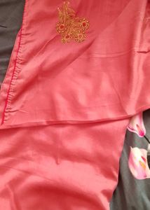 Elegant pure Russian silk saree unused