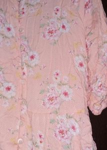 Floral Button-Up Shirt