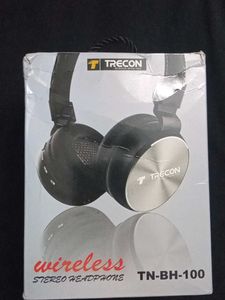 Trecon Wireless Olive Green Headphones