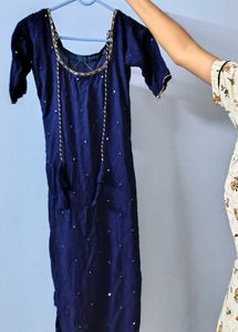 Elegant Blue Kurta