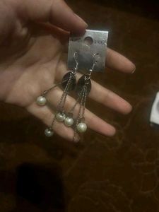 Pearl Dangle Earrings