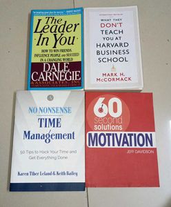 Set of 4 Business Books