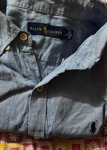 Ralph Lauren Blue Chambray Shirt