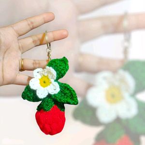 Strawberry Keychain