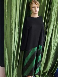 zara Striped Midi Dress