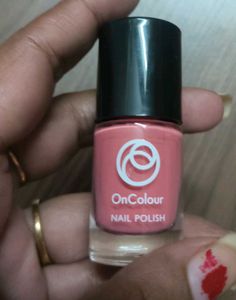 Oriflame Nail Polish Peach Pink