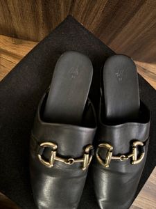 H&amp;M Black Loafermules