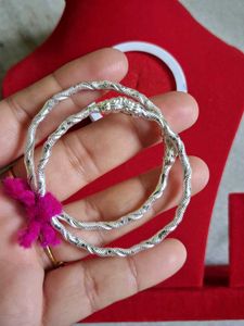 Silver Bangles For Kids