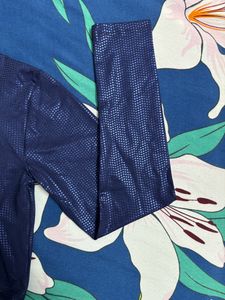 Tokyo Talkies Party Regular Full Sleeves Solid Top