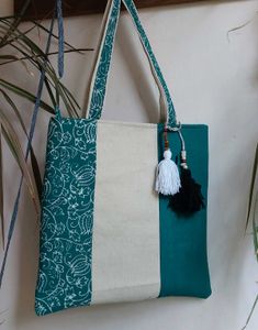 Block Print Tote Bag