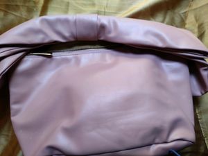 Myglam Handbag.. Pink Color Little White Color..