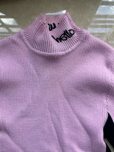 Cute Pink Knit Top