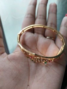 Gold Water Work Bangel