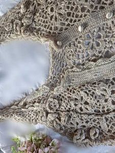 Vintage Crochet Cardigan