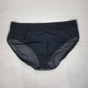 Mens Sheer Black Brief.