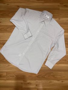 Pierre Cardin Men&#39;s Light Gray Shirt