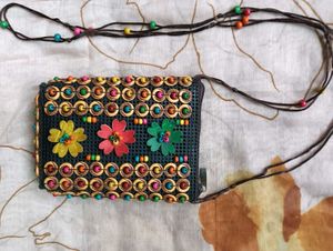 Boho Beaded Shoulder Bag