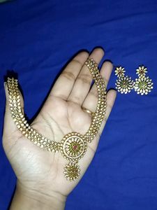 Stone Neckset With Earrings