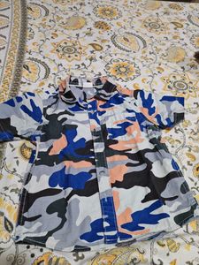 Camouflage Boys Shirt