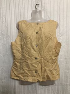 Casual Corner Cream Waistcoat