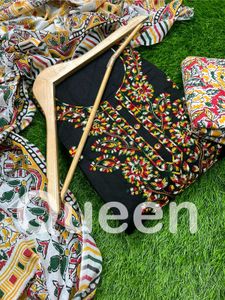 Cotton Unstitched Dress Set