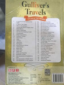 Gulliver&#39;s Travel Illustratrated Book For Kids