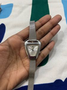 Fastrack Silver Watch