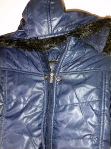 Unisex Blue Puffer Jacket