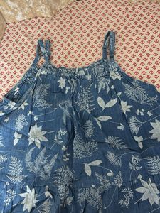 Floral Print Crop Top