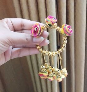 Haldi Floral Jewellery