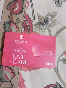 Kalyan Jewellers Gift Card - ₹2100